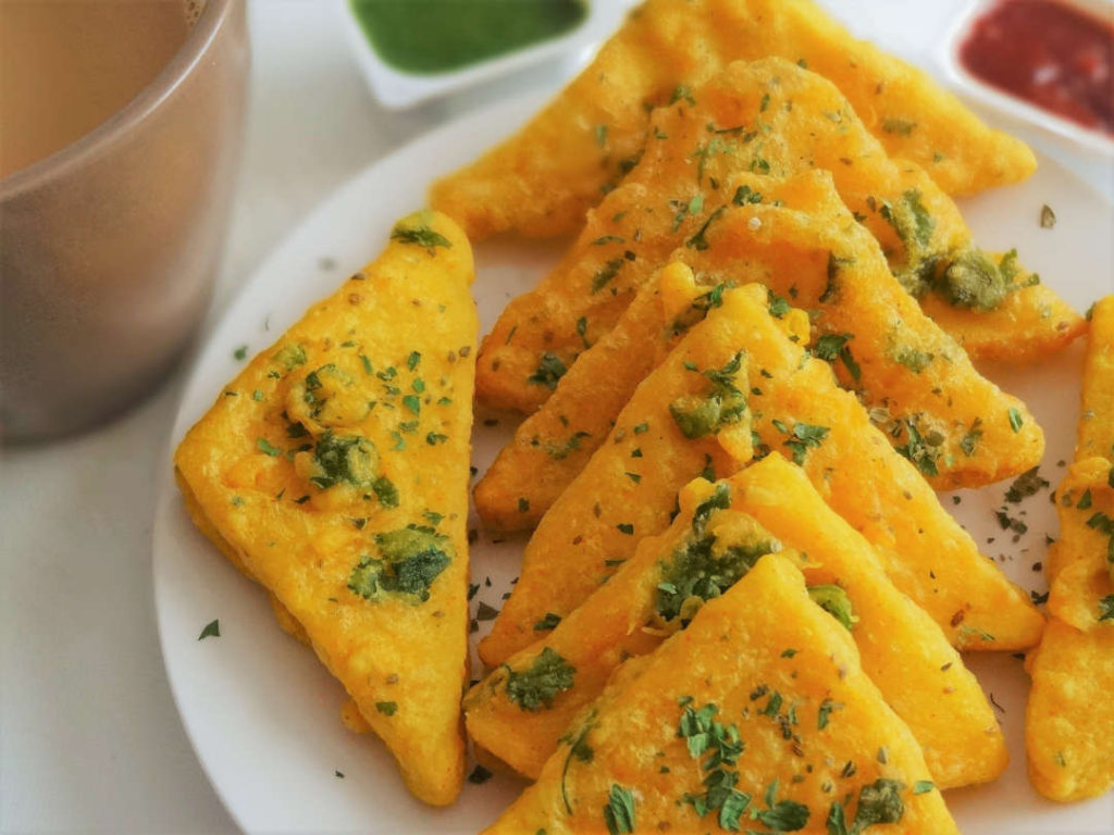 Bread Pakora Recipe How to make Bread Pakora Bread Fritters Felicity Plus