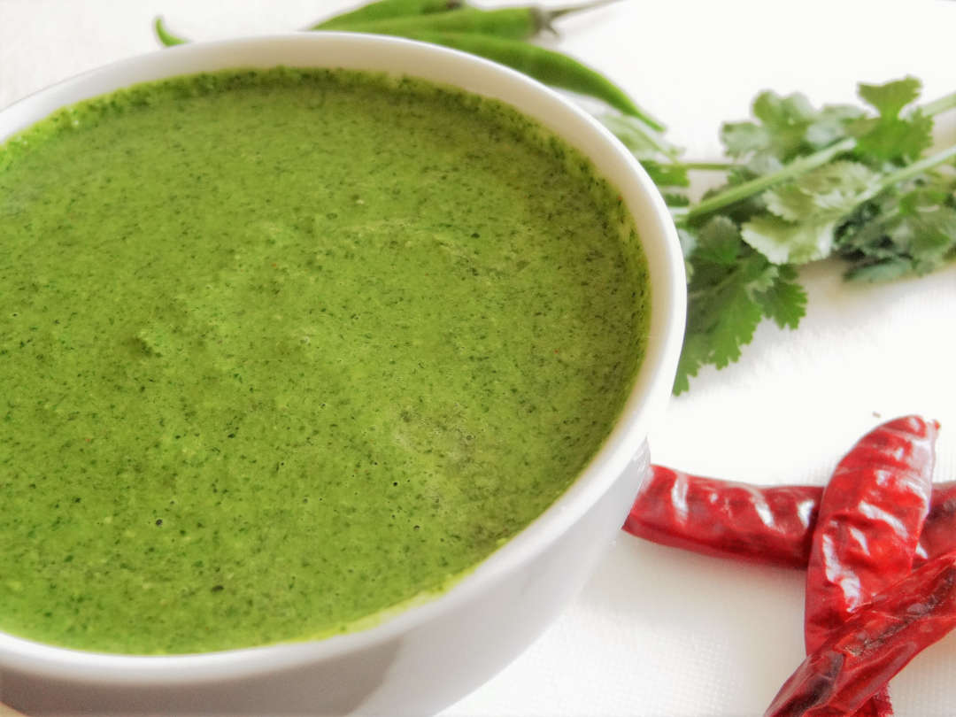 Coriander Chutney Recipe | Green Sauce Recipe - Felicity Plus