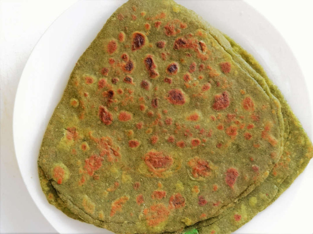 Palak Paratha Recipe | Spinach Paratha Recipe | How to make Palak ...